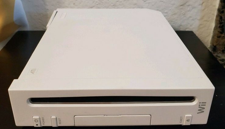 Nintendo Wii (Replacement) System Console Entirely White Gamecube Appropriate