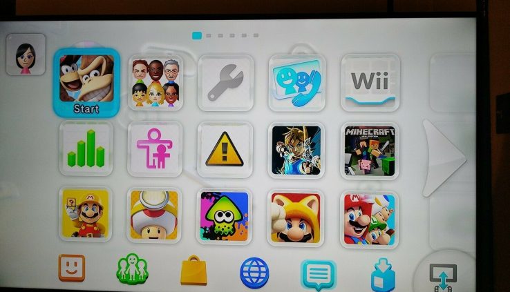 Nintendo Wii U System Console Complete Working + Games