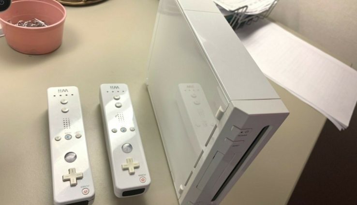 Nintendo Wii Console ~ Effective Machine Examined w/ 2 Wiimote Controllers