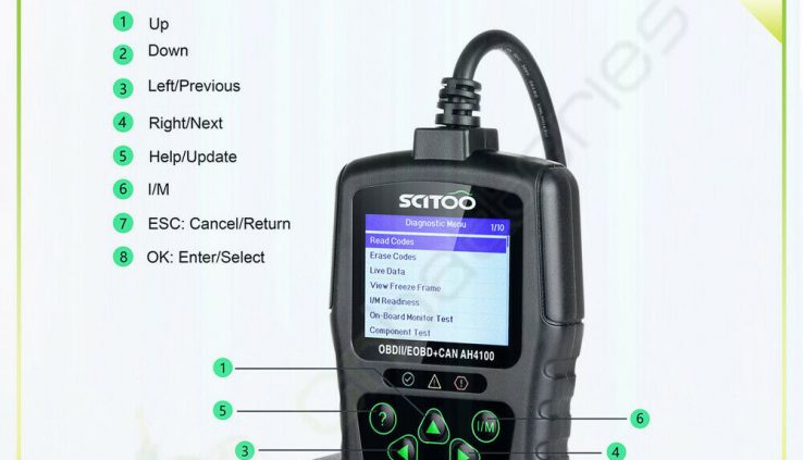 Scanner Diagnostic Code Reader CACar Diagnostic Tool Fresh OBD2 OBDII EOBD
