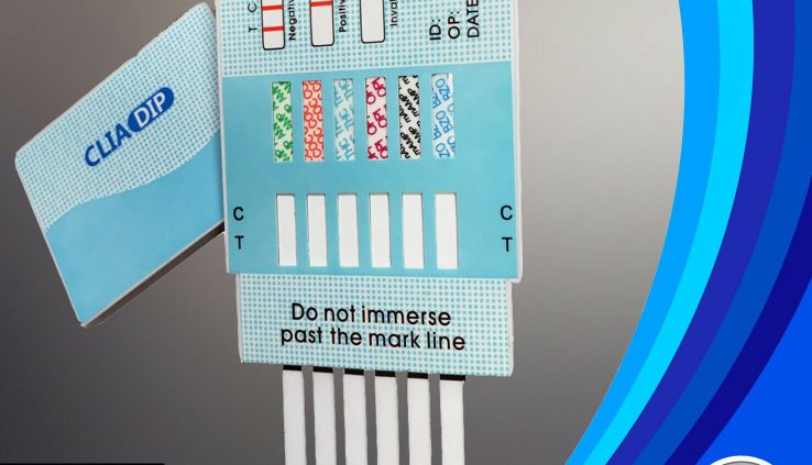 (10 Pack) 6 Panel Urine Multi-Drug Take a look at Strips Equipment FDA Free Shipping