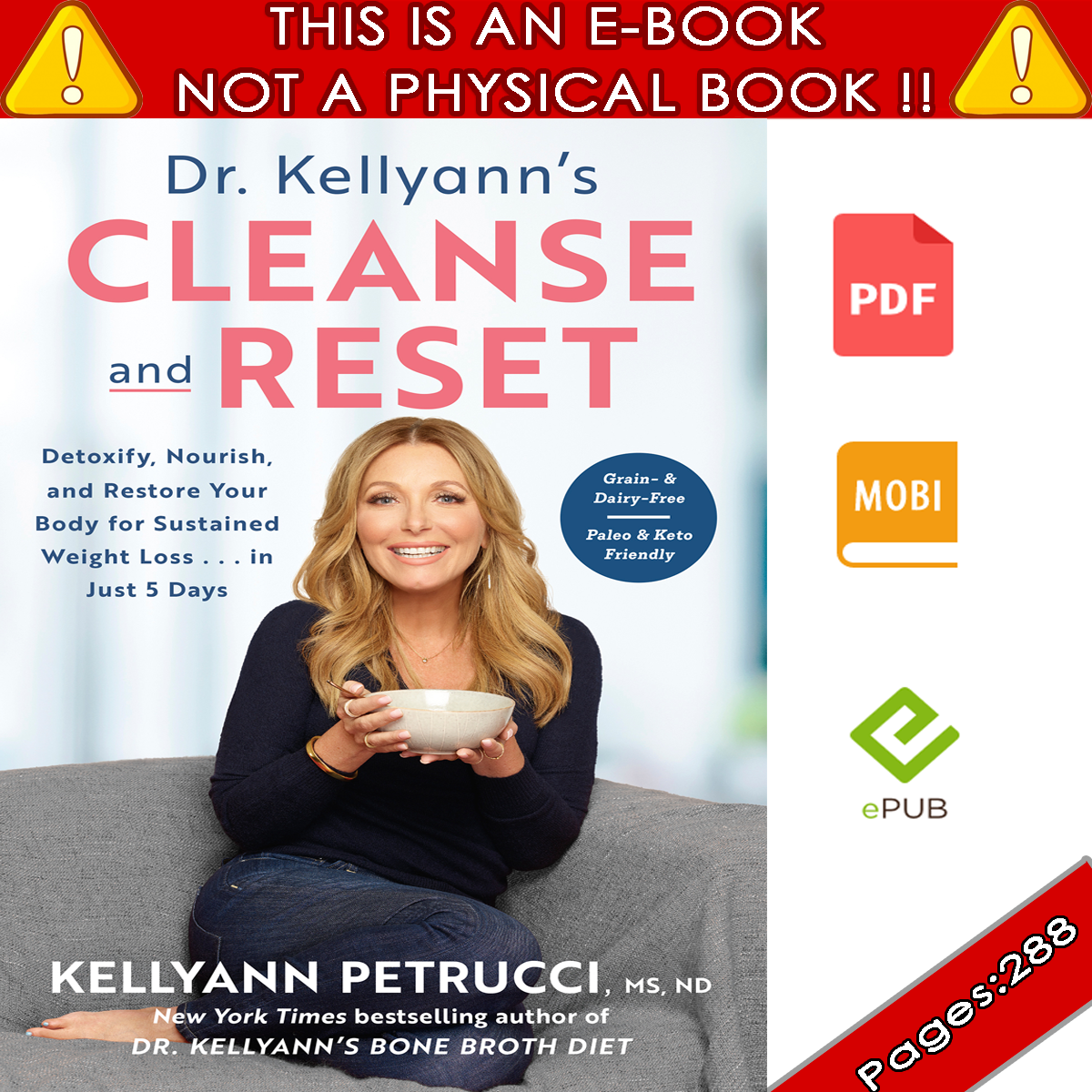 Dr. Kellyann's Cleanse and Reset By Kellyann Petrucci (Digital