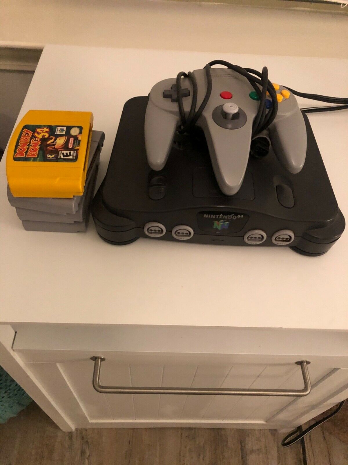 Nintendo 64 N64 Video Sport Console Machine Total Bundle Lot 4 Video