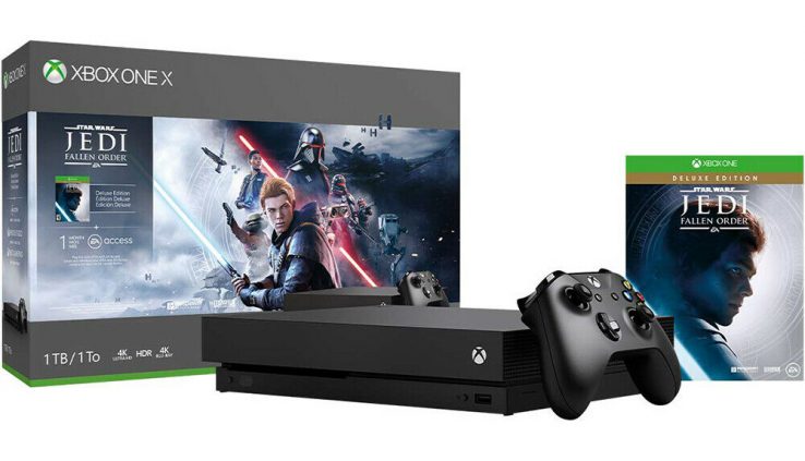 Microsoft Xbox One X Star Wars Jedi: Fallen Explain Bundle (1 TB) – Birth Box