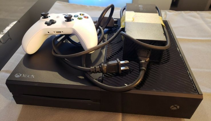 Microsoft Xbox One with controller