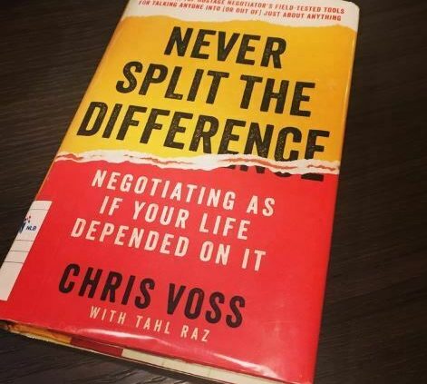 By no procedure Slash up the Distinction  Negotiating As If Your Lifestyles Depended On It by Chris