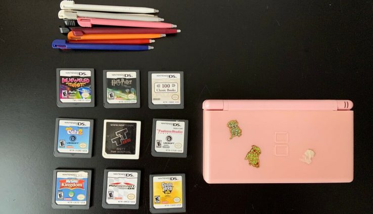 Nintendo DS bundle with pens and games