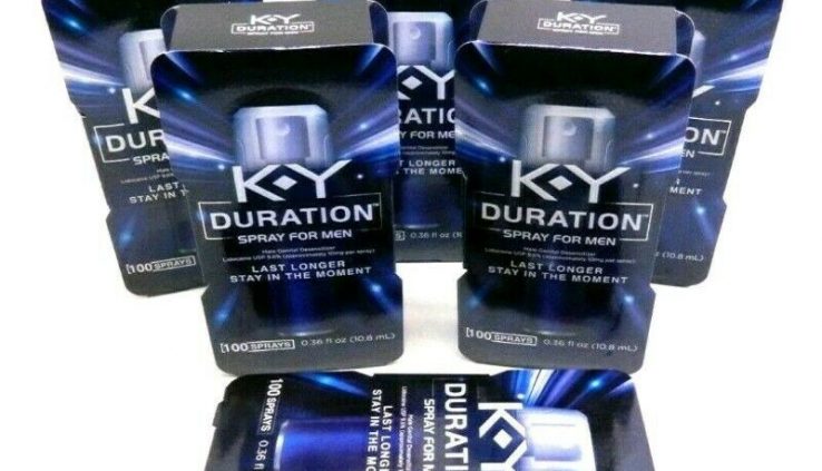 6 Pack of K-Y Length Desensitizing Spray for Males – 100 sprays .36oz Exp 10/18