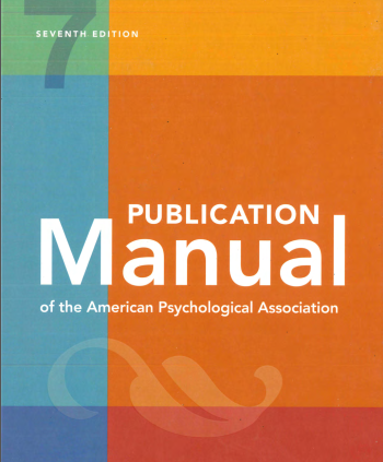 Newsletter Manual of the American Psychological Affiliation Seventh Edition