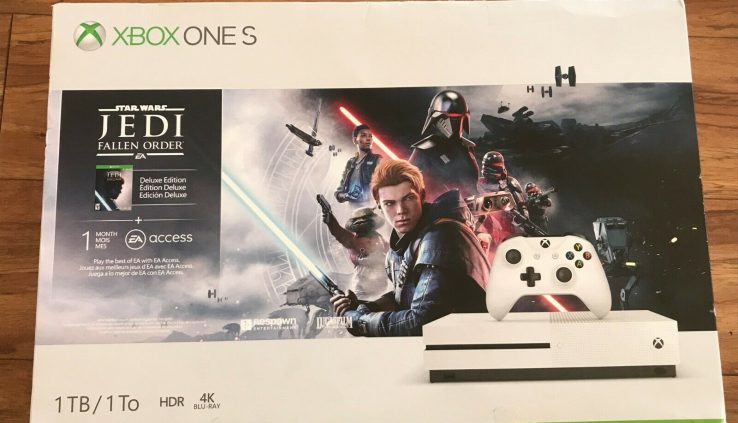Microsoft 234-01089 Xbox One S 1TB Megastar Wars Jedi: Fallen List Console Bundle,