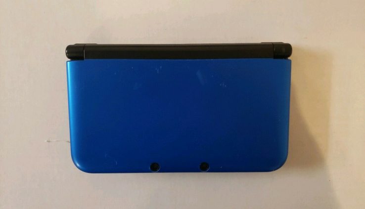Nintendo 3DS XL Blue/Murky Handheld Gadget (SPRSBKA1) with Nerf Case