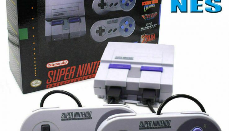 Original SNES Classic Mini Substantial Nintendo Leisure System Authentic Console