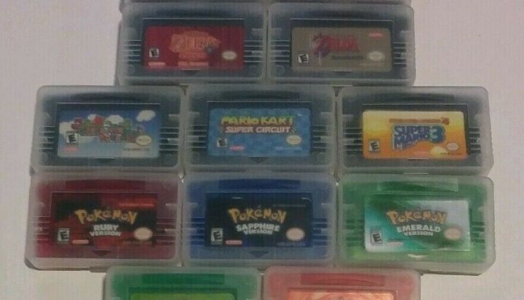 12 Gameboy Near GBA Video games – MARIO – ZELDA – POKEMON – You Take! USA SELLER