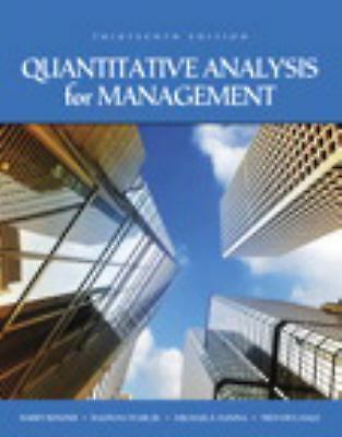 Quantitative Evaluation for Administration by Trevor S. Hale, Michael E. Hanna,…