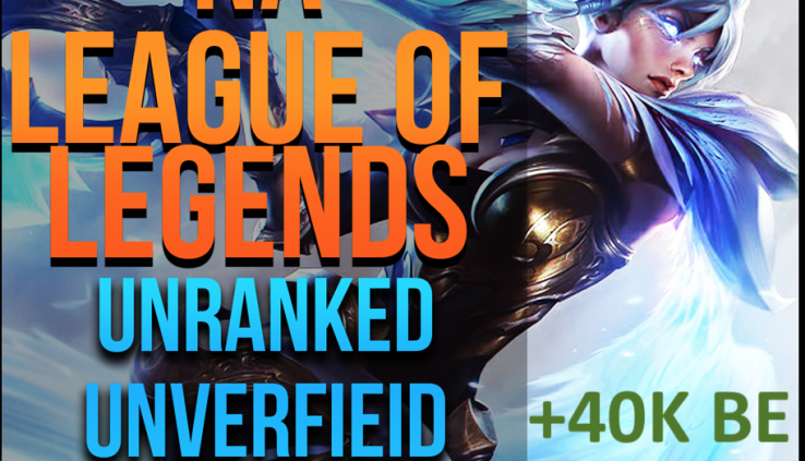 League Of Legends Memoir LOL NA Smurf + 40,000 BE IP Unranked Level 30