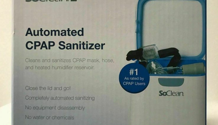 SoClean 2 Automatic CPAP Equipment Cleaner and Sanitizer Machine SC1200 NEW