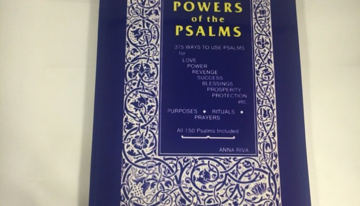 Power of the Psalms by Anna Riva. Paperback
