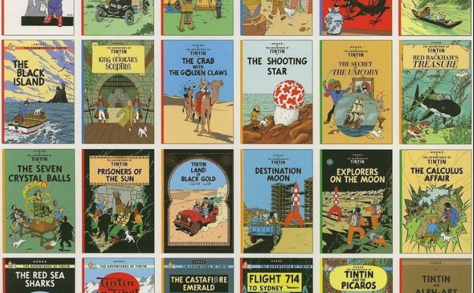 Bundle Collection of Tintin Adventures All 30 In English ⚡ READ DESCRIPTION ⚡