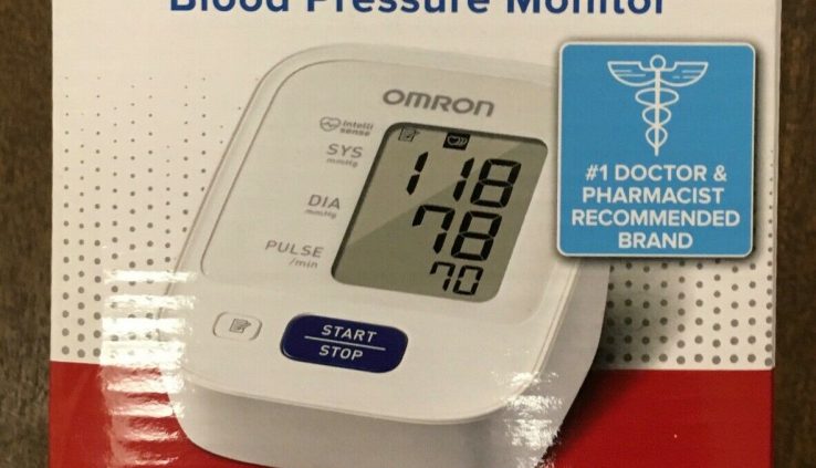 OMRON Greater Arm Blood Stress Monitor BP7100 New In The Box Free Shipping