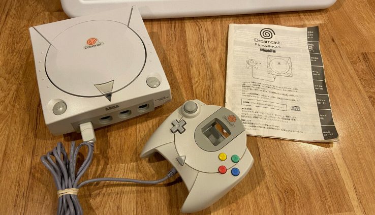 PLAY JAPANESE REGION GAMES Sega Dreamcast Console+Controller ONLY