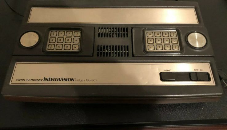 Traditional Mattell Intellivision Console