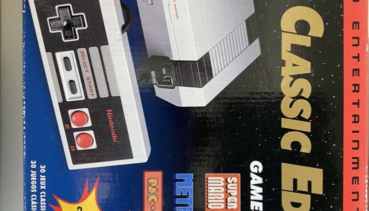 Nintendo NES Traditional Model Home Console – Grey (CLVSNESA)