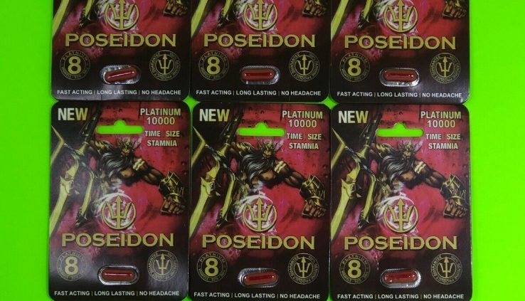 Poseidon Platinum 10000  Male Sexual Enhancement 6 Legit capsules💊Free Offers🎁