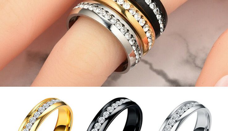 Health Care Weight Loss Corpulent Burning Slimming Magnetic Ring Rhinestone Placing