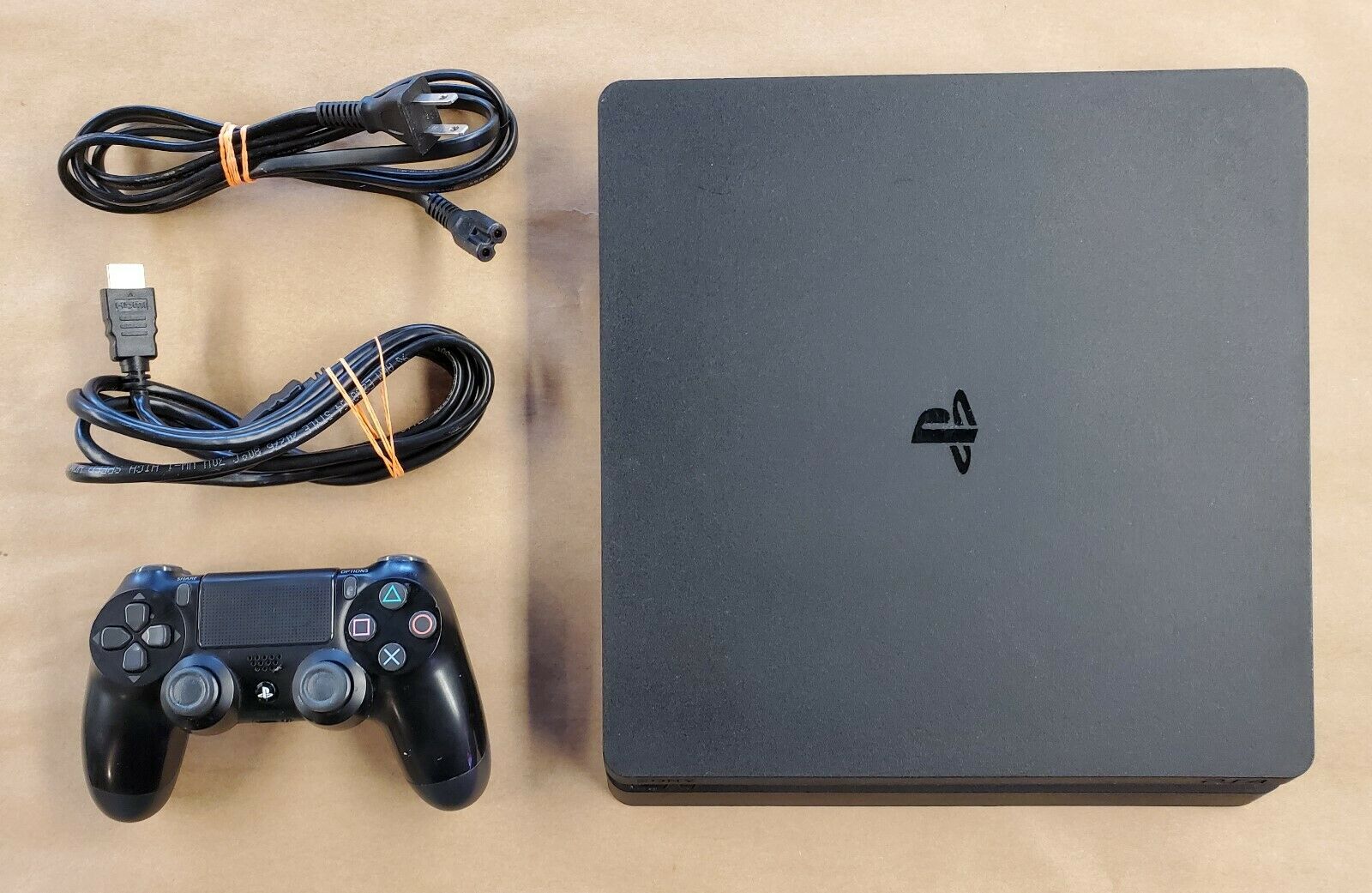 Sony PlayStation 4 Slim PS4 500GB Console - Jet Sad - CUH-2015A ...