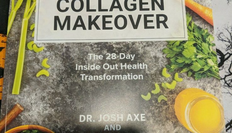 Multi Collagen Makeover E book by Dr. Josh Axe & Jordan Rubin BRAND NEW!