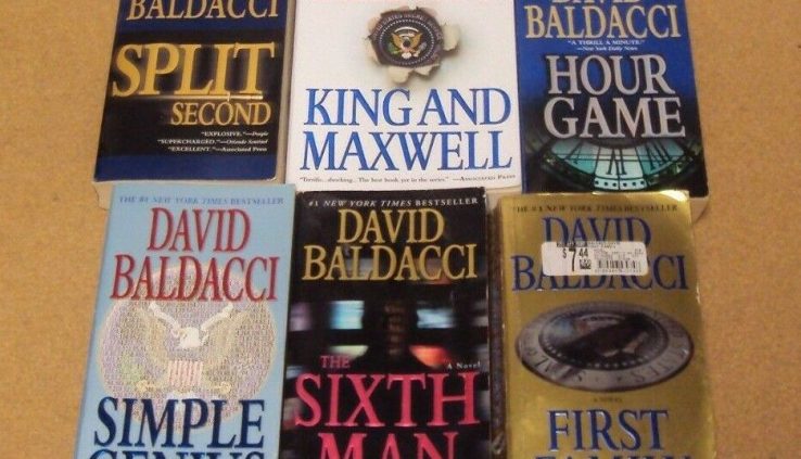 Lot 6 David Baldacci PB E book Full Space Sean King and Michelle Maxwell Sequence