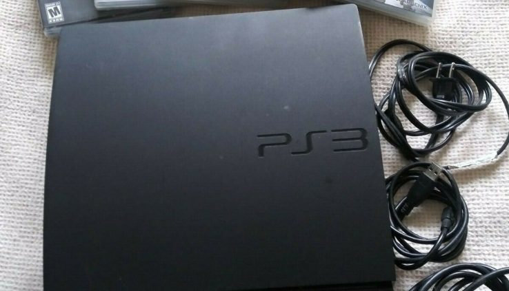 ps3 cech-3001 160gb— 1 controller, the general cords, 6 rpg games