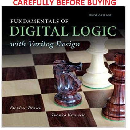 Fudamentals of Digital Logic with VHDL Win by Brown third Intl Relaxed Ed Same Bk