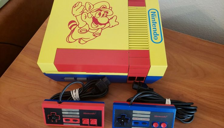 Normal Nintendo NES Console – Customized Mario Theme