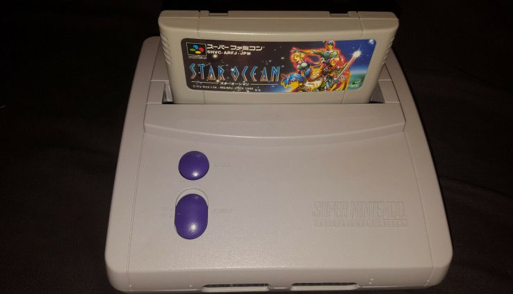 SNES SNS-101 (NTSC) w/THS7314 Amp RGB & Station Mods – Examined & Working