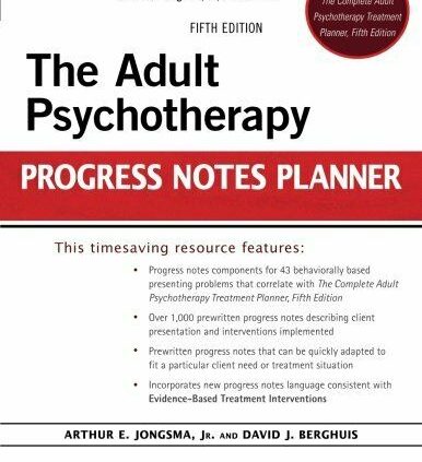 The Grownup Psychotherapy Growth Notes Planner {P-D-F}
