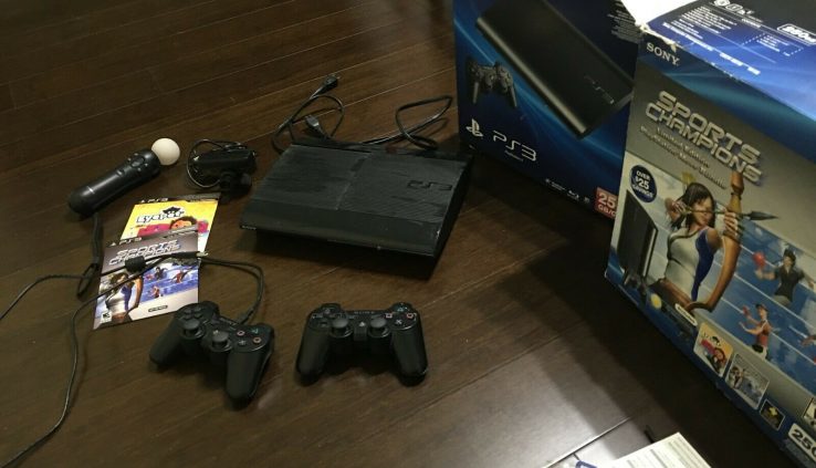 Sony Playstation3 250GB Sports actions Champion & EyePet Transfer Bundle with 2 controllers