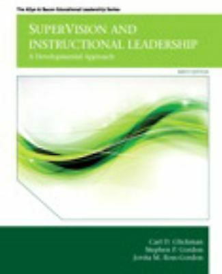 SuperVision and Tutorial Leadership: A Developmental Manner E-text ninth Ed