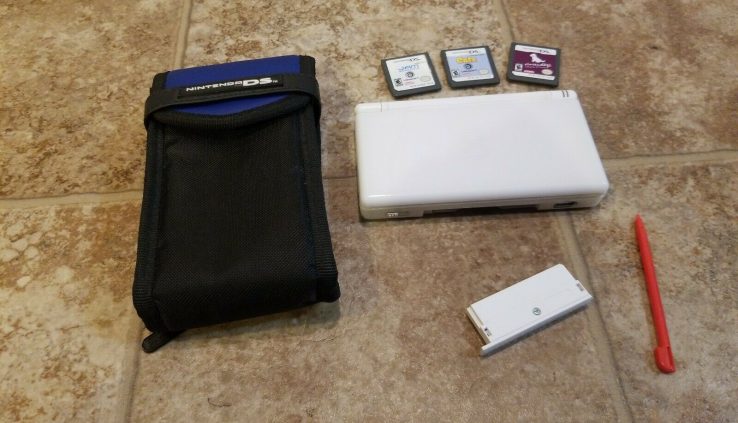 Nintendo DS Lite White Machine Handheld Console