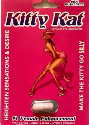 KITTY KAT FEMALE SEXUAL ENHANCEMENT & HEIGHTEN SENSATION & DESIRE SUPPLEMENT