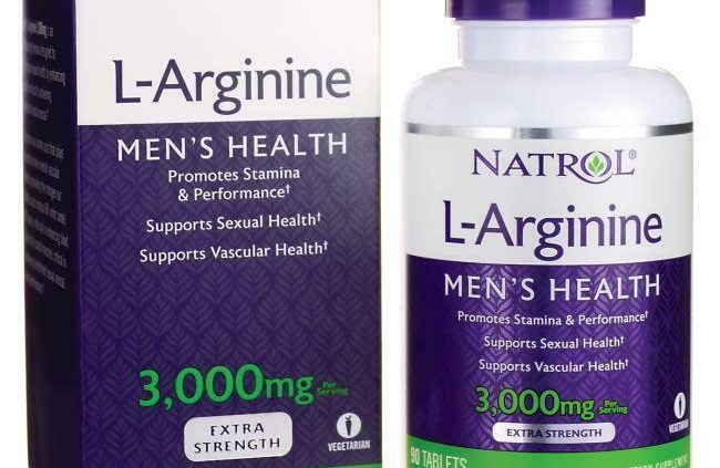 Natrol L-Arginine 3000 mg – 90 Tablets