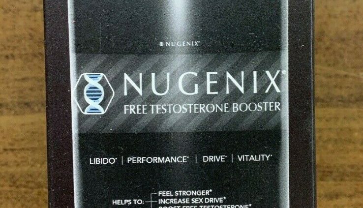 Nugenix Free Testosterone Booster – 42 Capsules Novel Sealed Free Transport