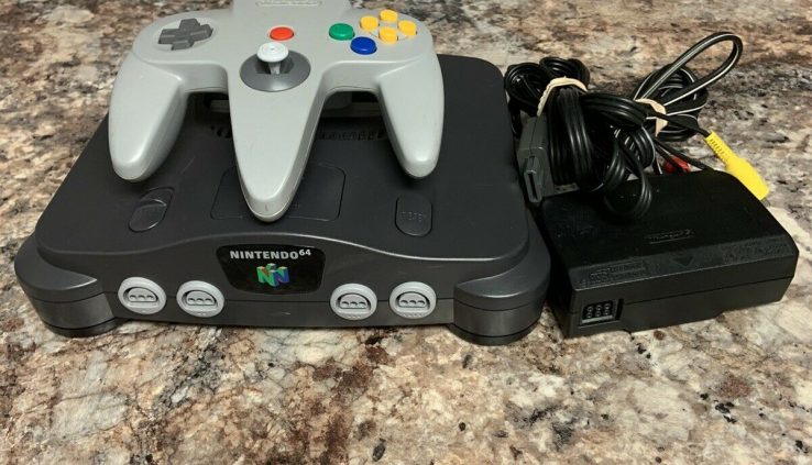 Nintendo 64 N64 Video Game Console Contrivance Complete Bundle Lot 4 Video games