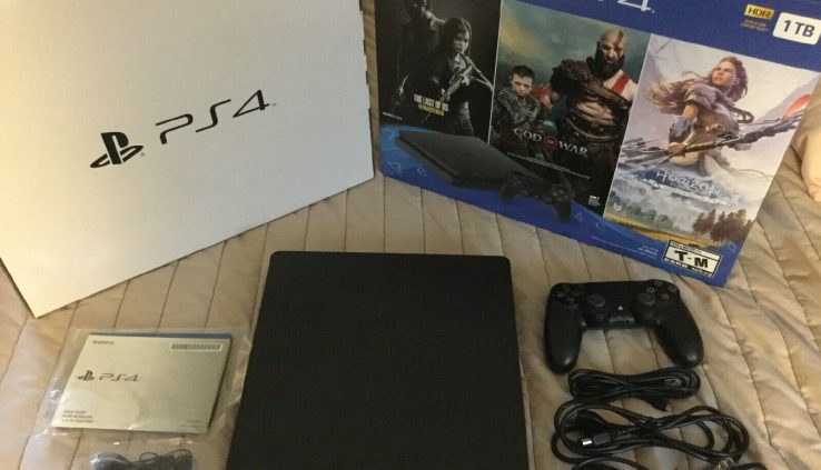 PS4 Slim 1TB PsBarely Venerable & Adult Owned