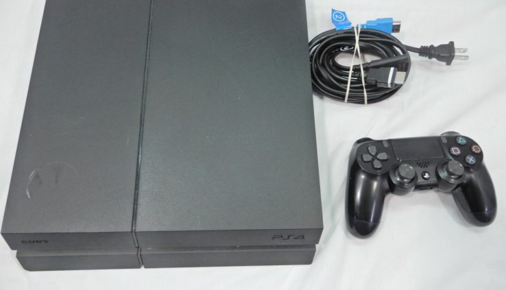 Sony PlayStation 4 500GB Console – Jet Dark – Model CUH-1215A ~!