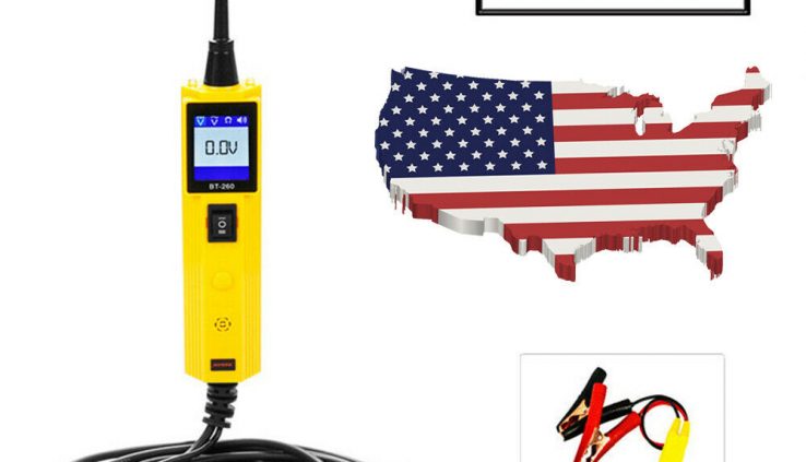 Sizzling Autool BT260 Electrical Machine LED Diagnostic Tool Automobile Circuit Tester