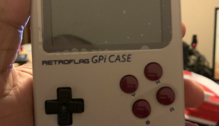 Retroflag GPi Case LOADED 64GB Card All the pieces Working Willing