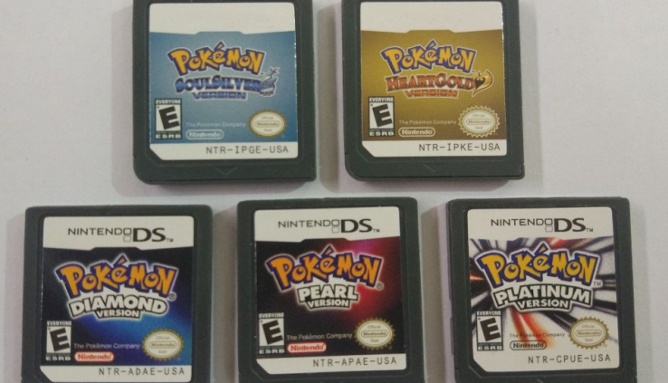 NEW DS Pokemon Games 5 choices