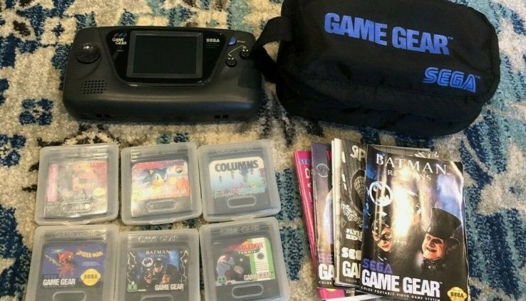 Sega Sport Equipment Black Handheld Machine Bundle Video games Open Edition MCWILL liquid crystal show mod