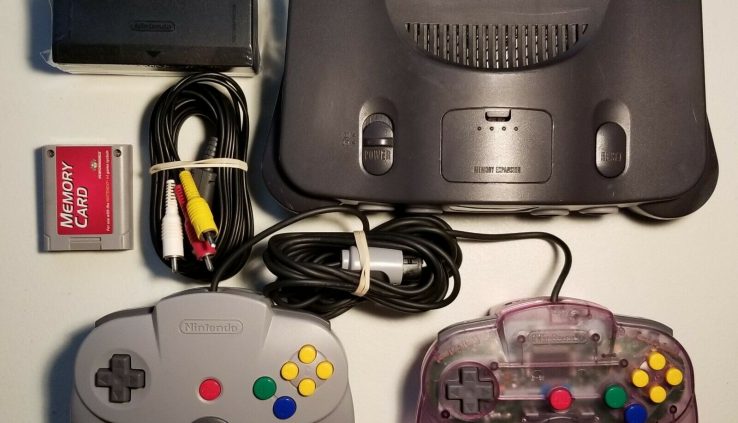 Full Nintendo 64 Console (NTSC) Bundle Lot